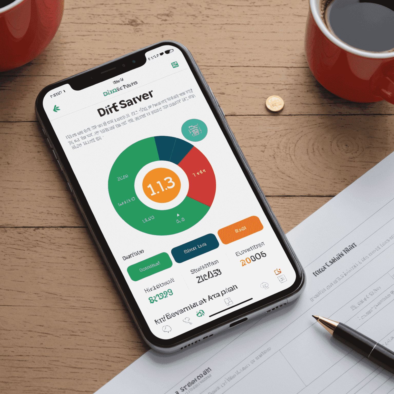 A smartphone screen displaying LifeSaver's AI-powered plan recommendations with Kuwaiti Dinar pricing